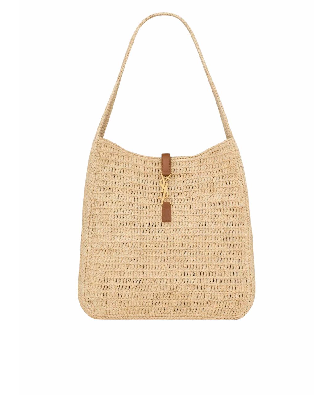 SAINT LAURENT Бежевая пляжная сумка, фото 1