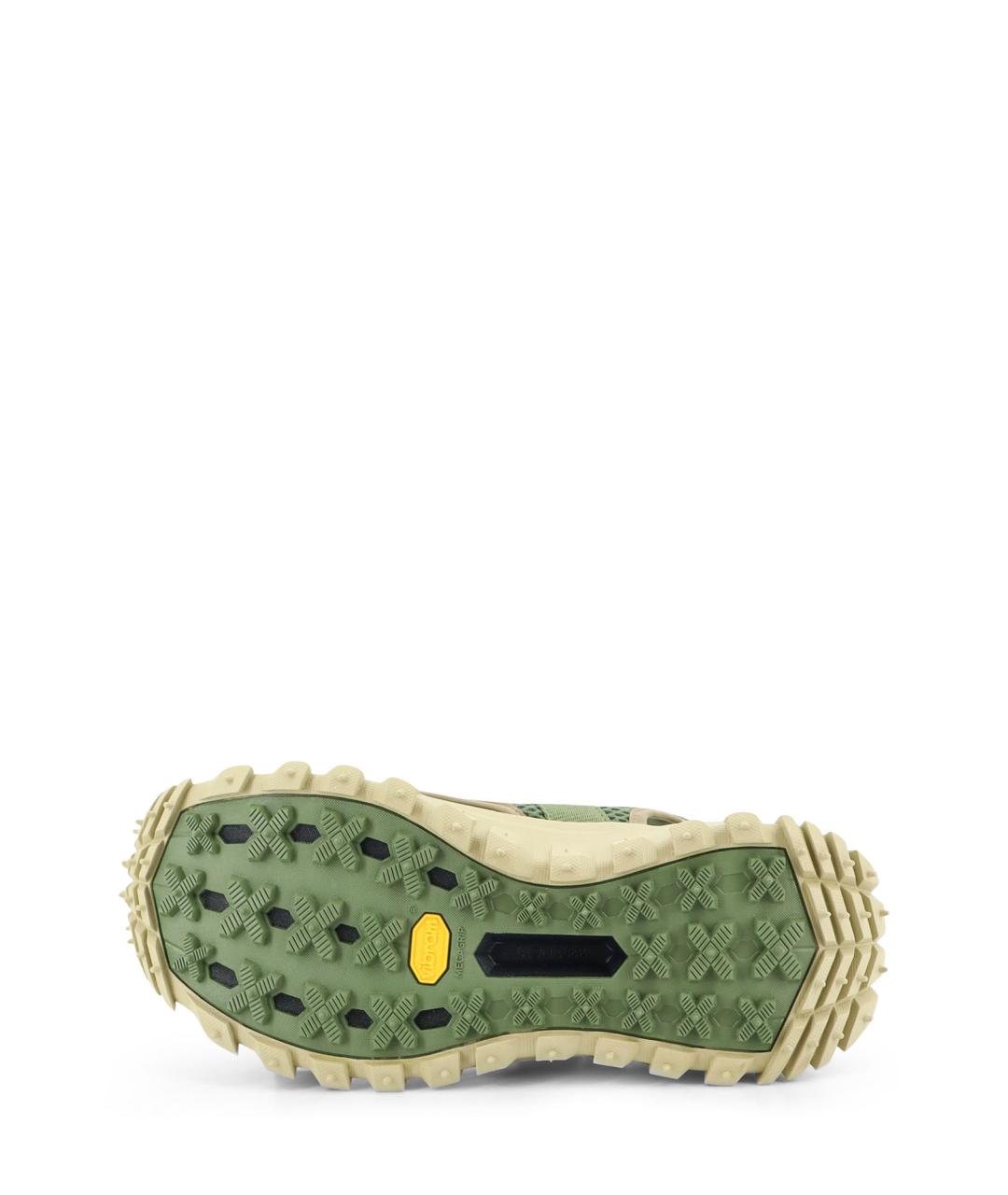 MONCLER Зеленые текстильные сандалии, фото 4