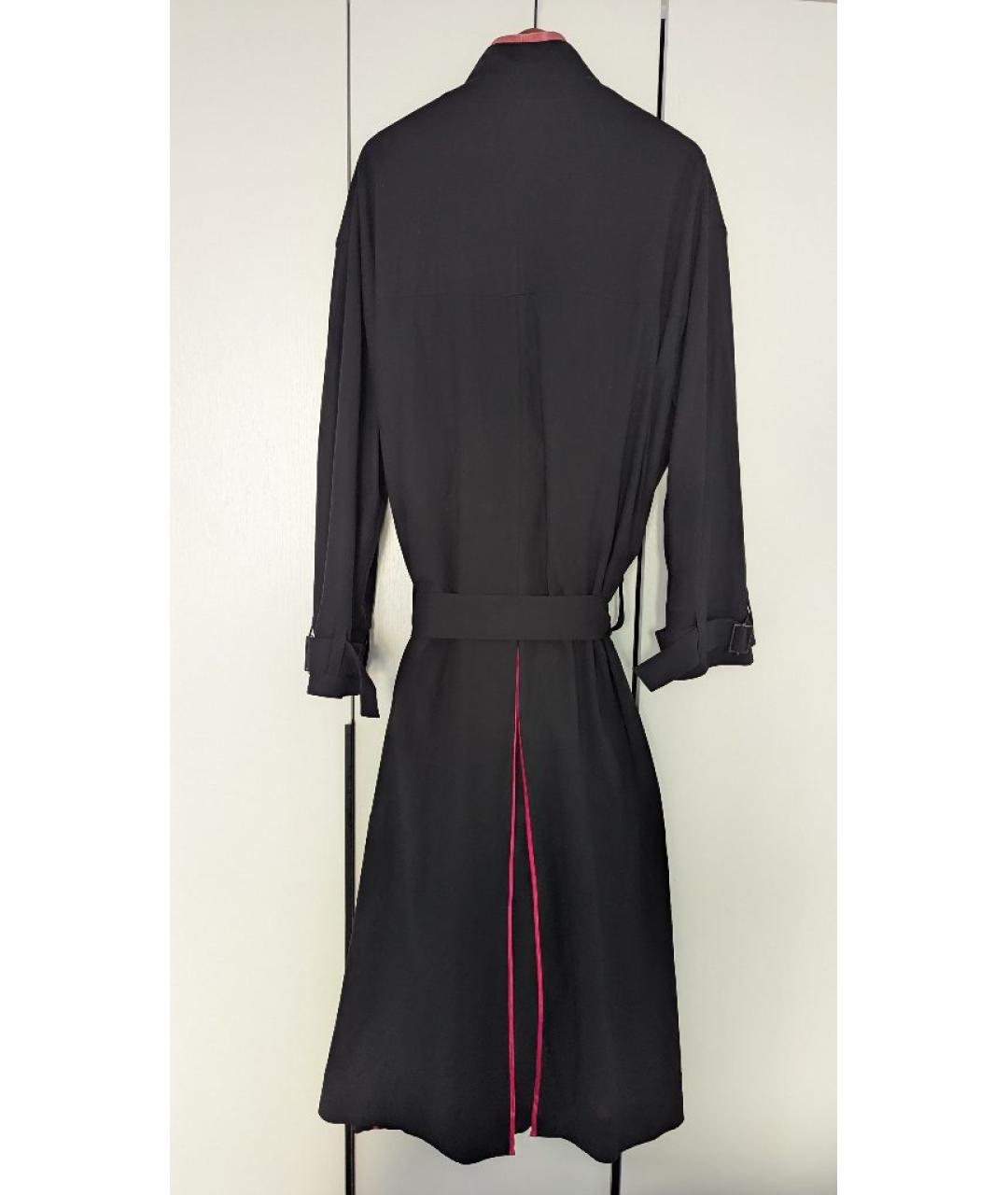 HAIDER ACKERMANN Черное пальто, фото 2