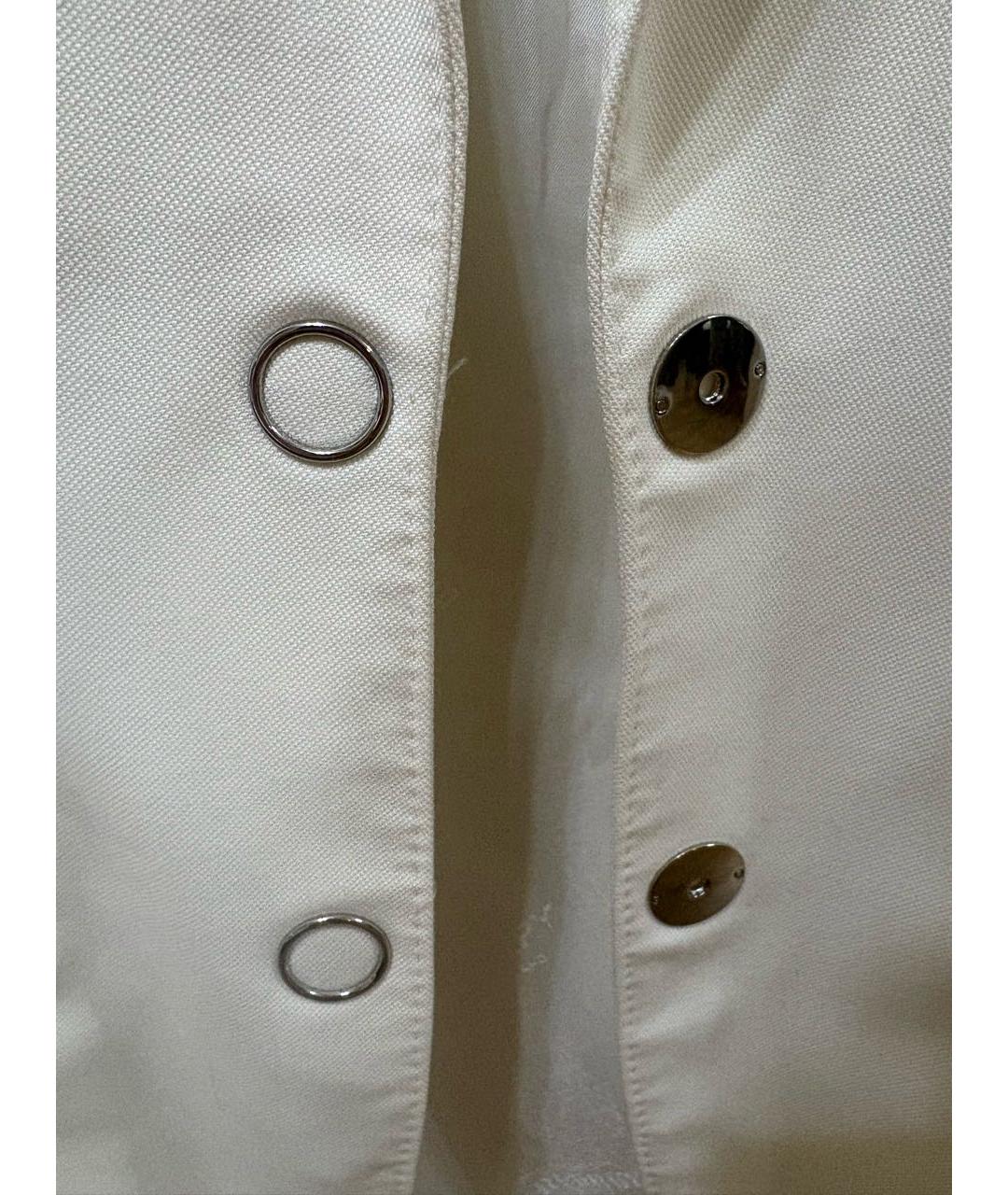BURBERRY Белый жакет/пиджак, фото 4