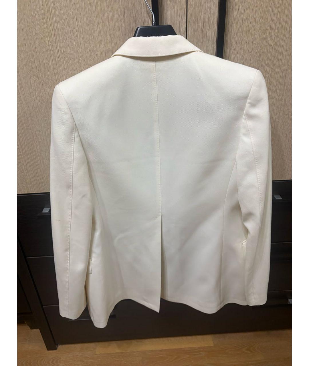 BURBERRY Белый жакет/пиджак, фото 2