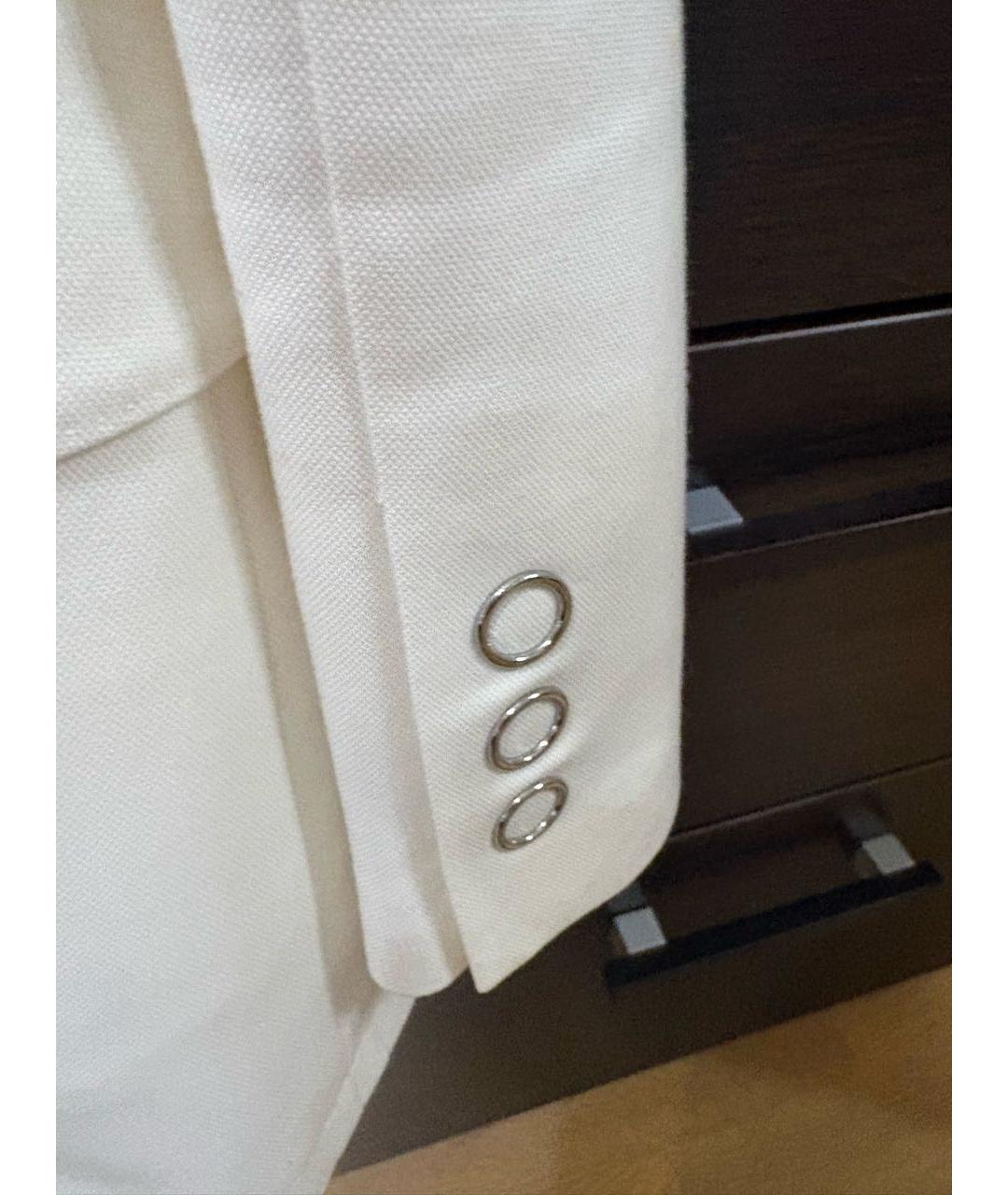 BURBERRY Белый жакет/пиджак, фото 6