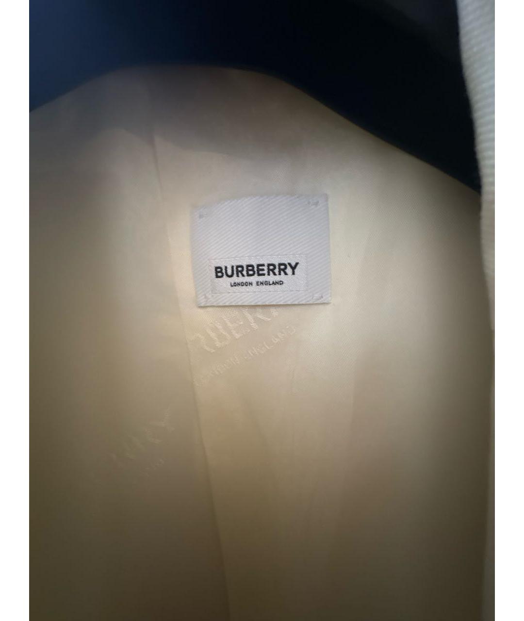BURBERRY Белый жакет/пиджак, фото 3