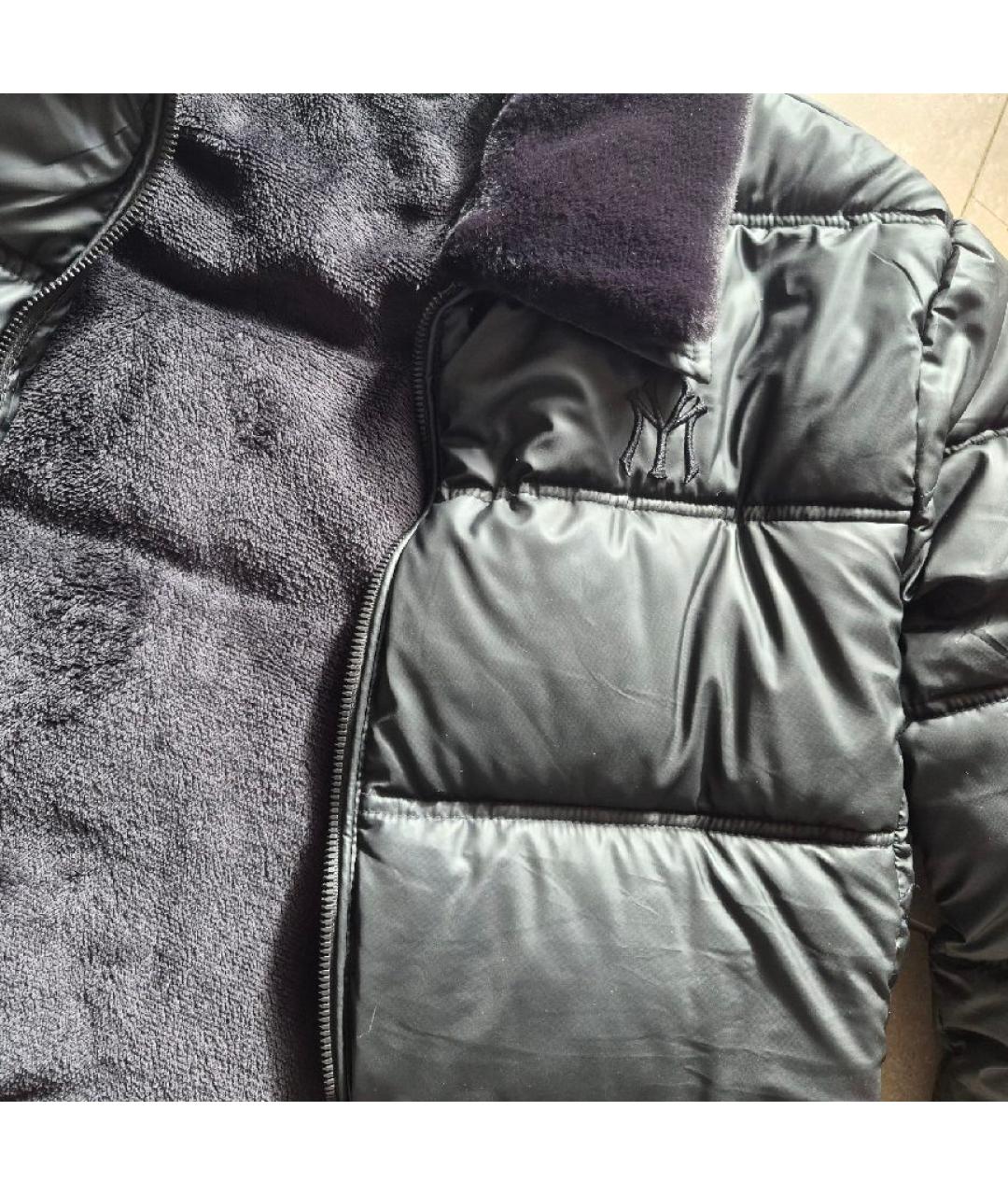 'S MAX MARA Черный хлопковый пуховик, фото 5