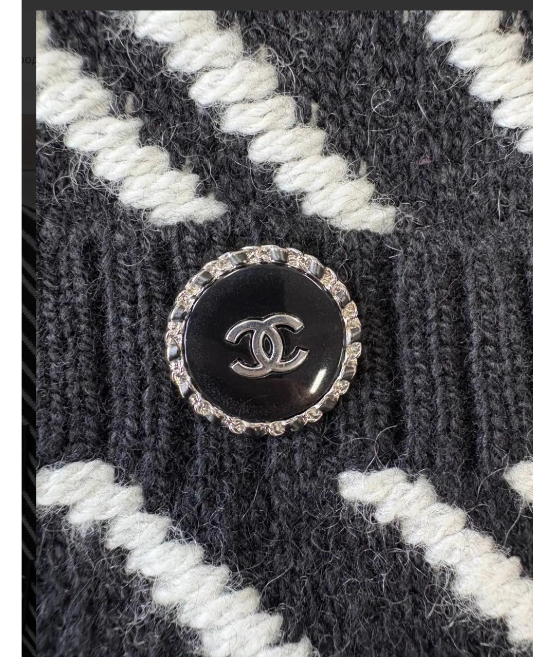 CHANEL Мульти кашемировая жилетка, фото 4