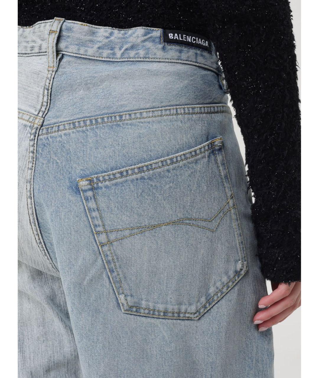 BALENCIAGA Джинсы клеш, фото 5