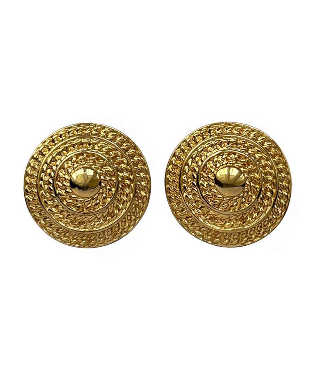 MONET Золотые позолоченные клипсы, фото 1