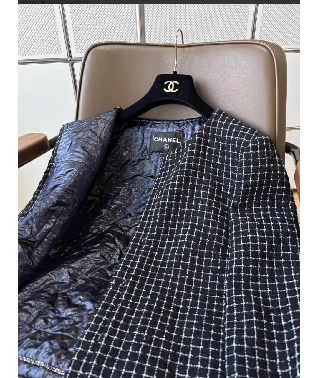 CHANEL Мульти твидовый жакет/пиджак, фото 6