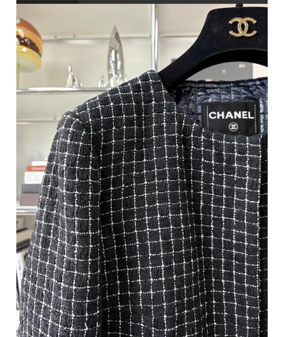 CHANEL Мульти твидовый жакет/пиджак, фото 2