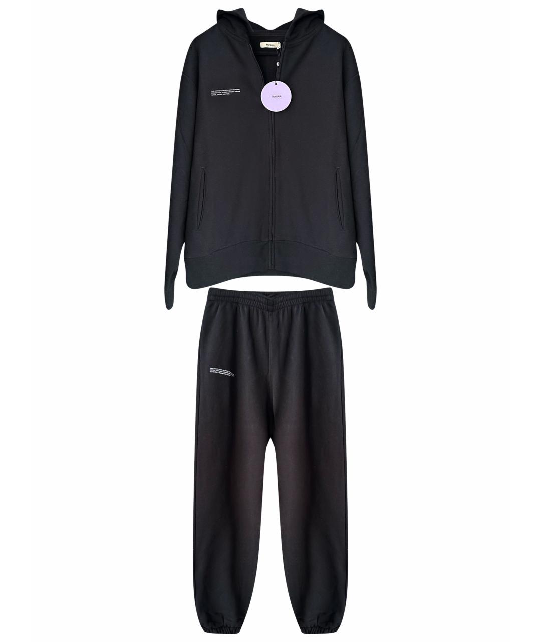 THE PANGAIA Черный хлопковый костюм с брюками, фото 1