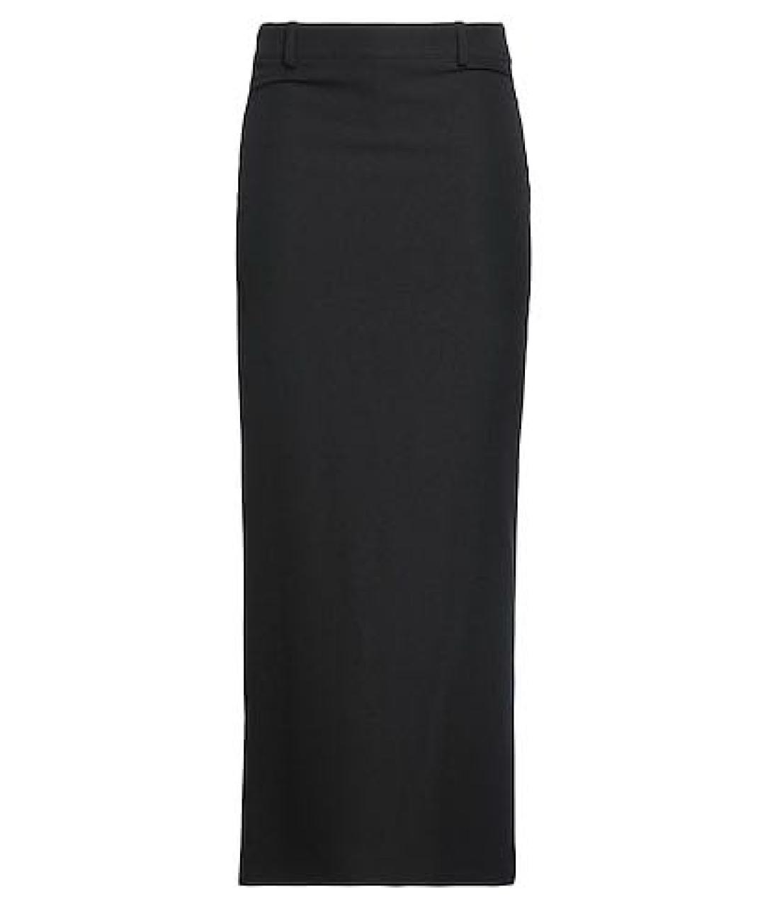 BALENCIAGA Черная юбка макси, фото 3