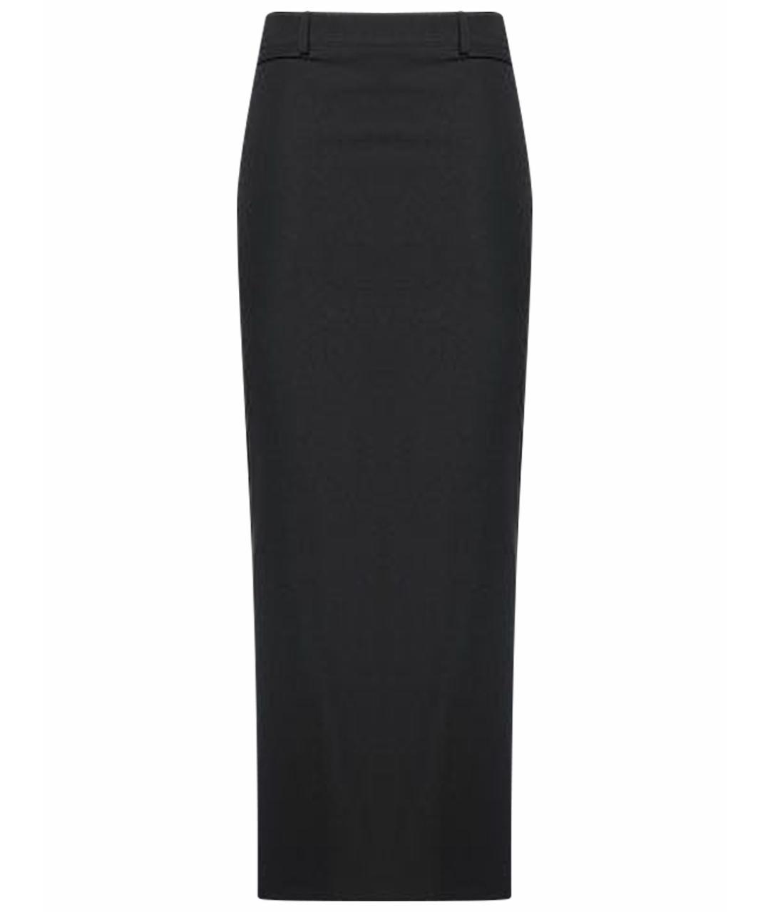 BALENCIAGA Черная юбка макси, фото 1