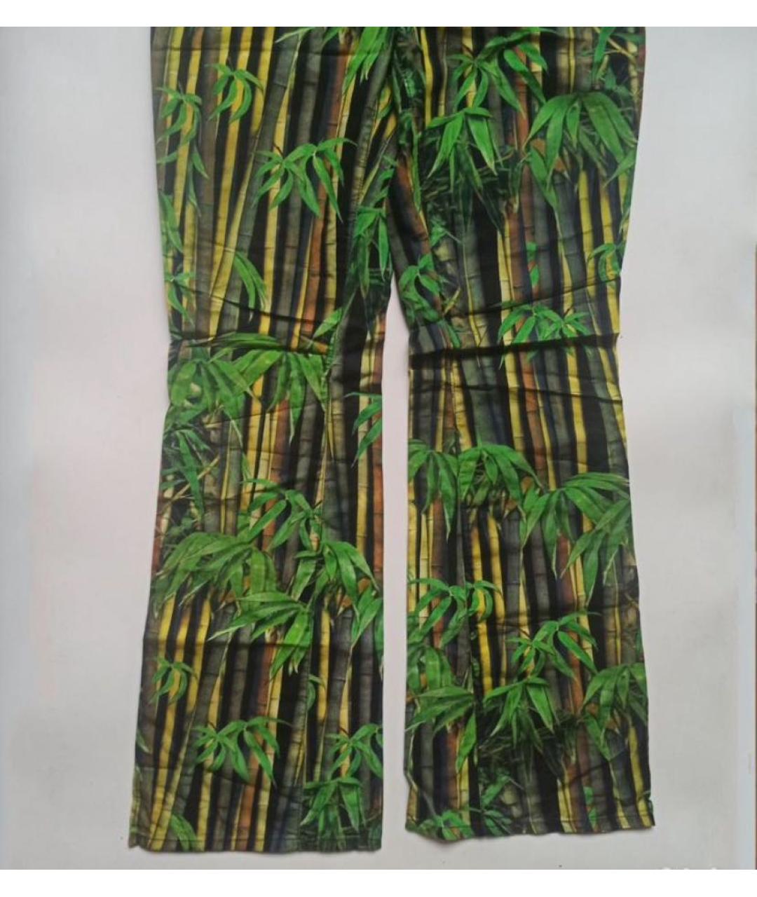 DOLCE&GABBANA Мульти хлопковые джинсы клеш, фото 5