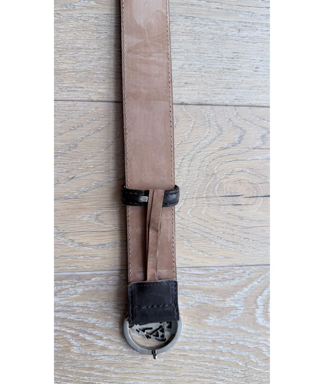 GUCCI Коричневый кожаный ремень, фото 6