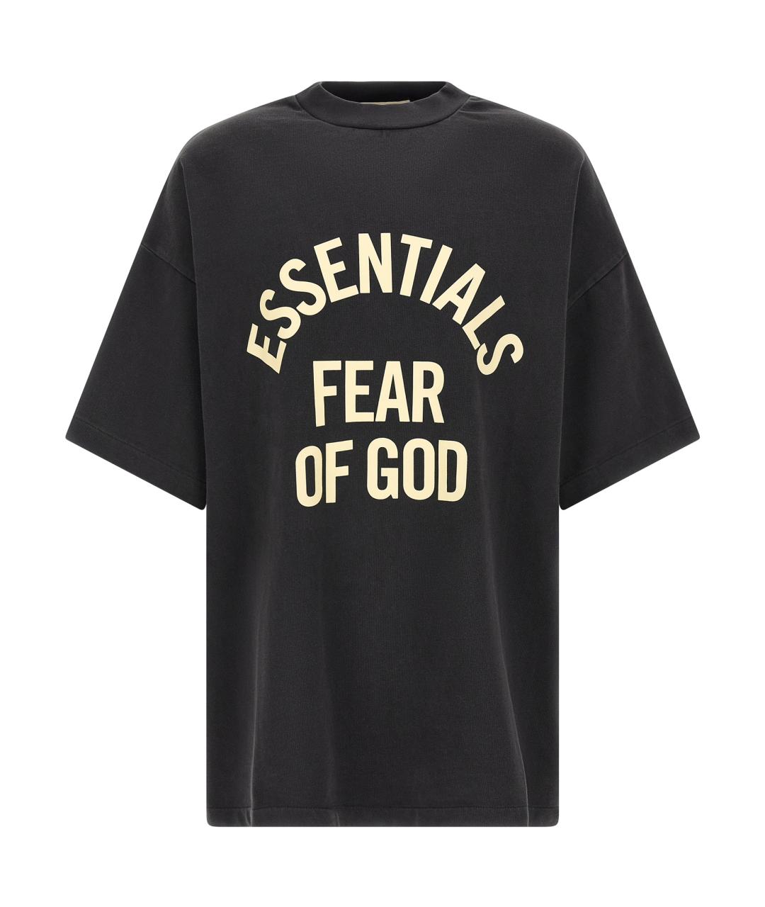 FEAR OF GOD ESSENTIALS Серая хлопковая футболка, фото 1