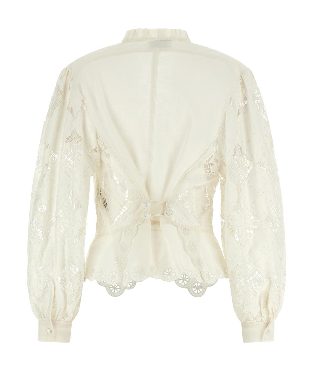 ISABEL MARANT Белый хлопковый жакет/пиджак, фото 2