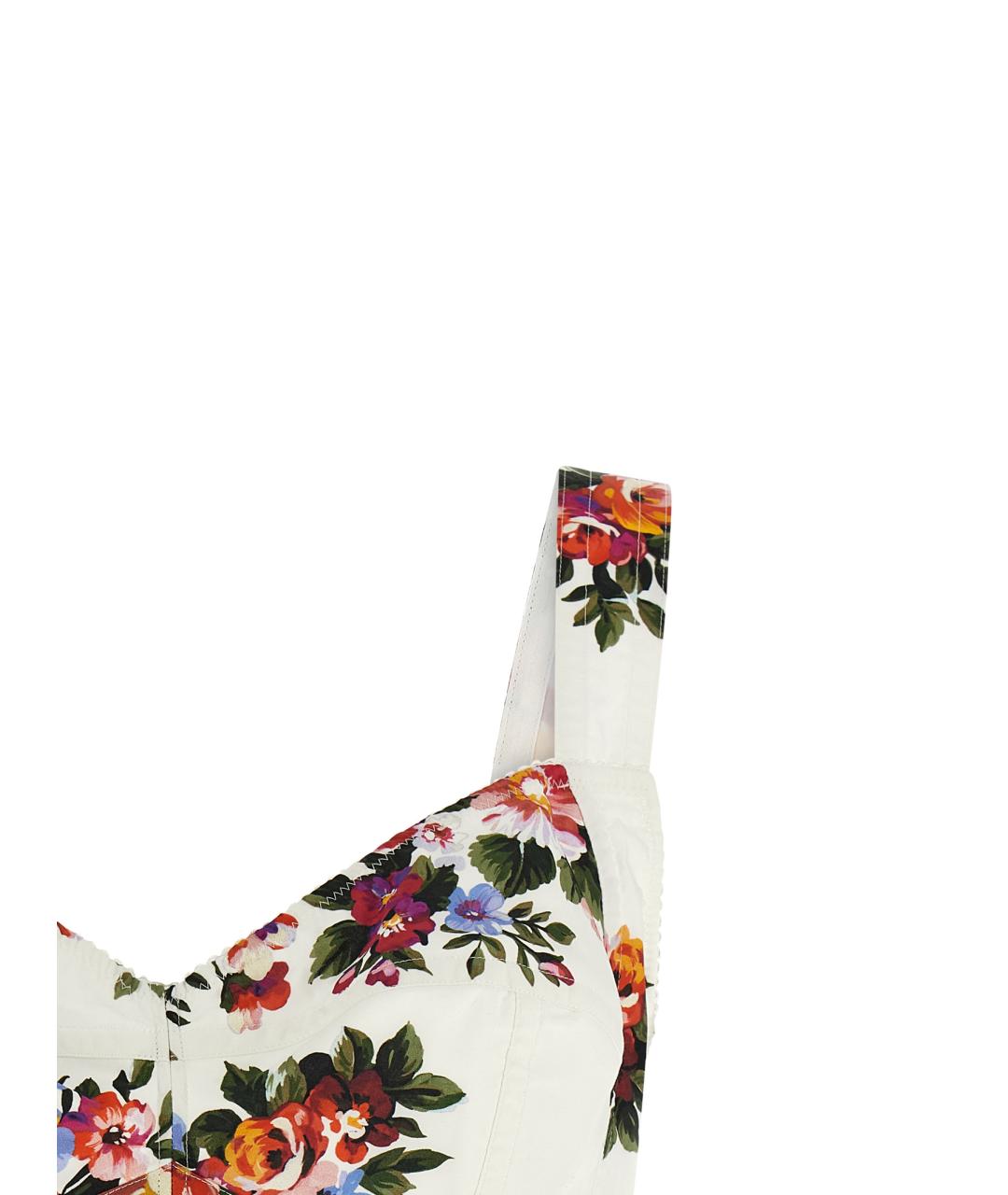 DOLCE&GABBANA Мульти хлопковая майка, фото 3