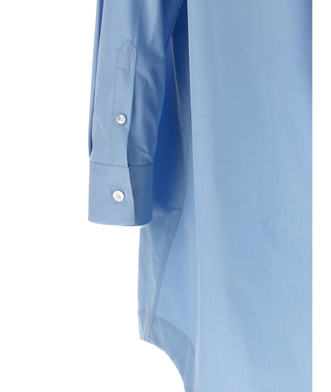 Ami Paris Синее хлопковое платье, фото 4