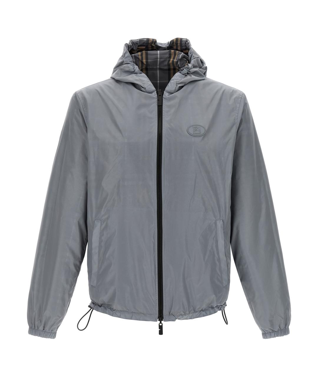 BURBERRY Мульти полиэстеровая куртка, фото 2