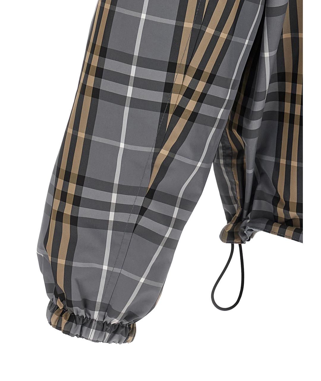 BURBERRY Мульти полиэстеровая куртка, фото 5
