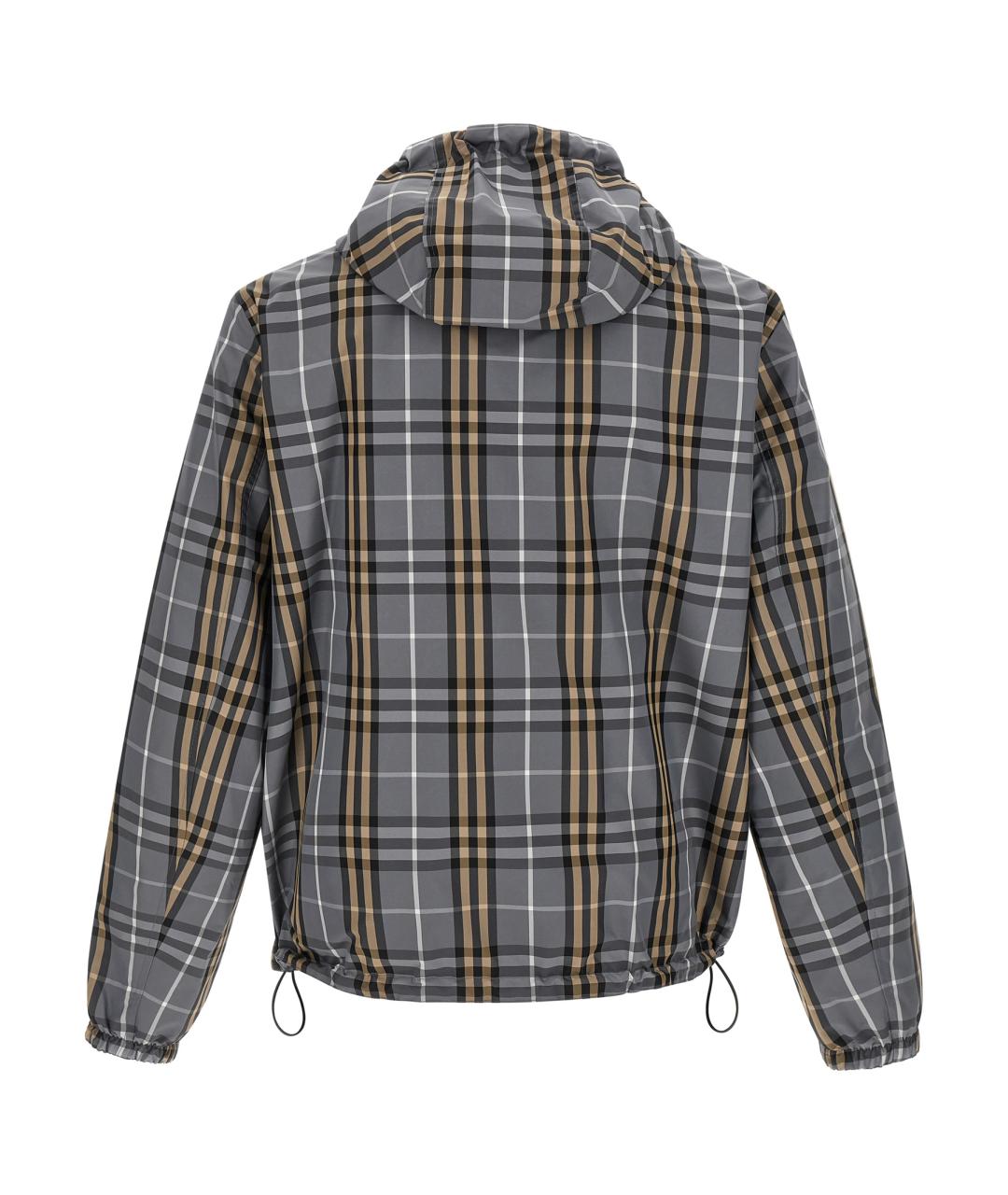 BURBERRY Мульти полиэстеровая куртка, фото 3