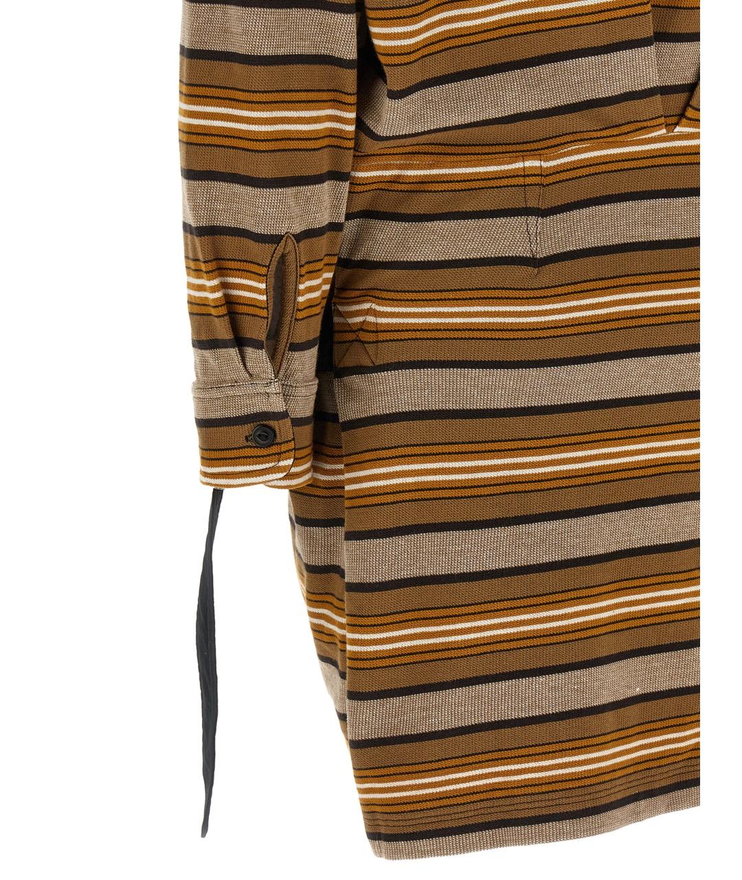 ISABEL MARANT ETOILE Бежевое хлопковое повседневное платье, фото 4