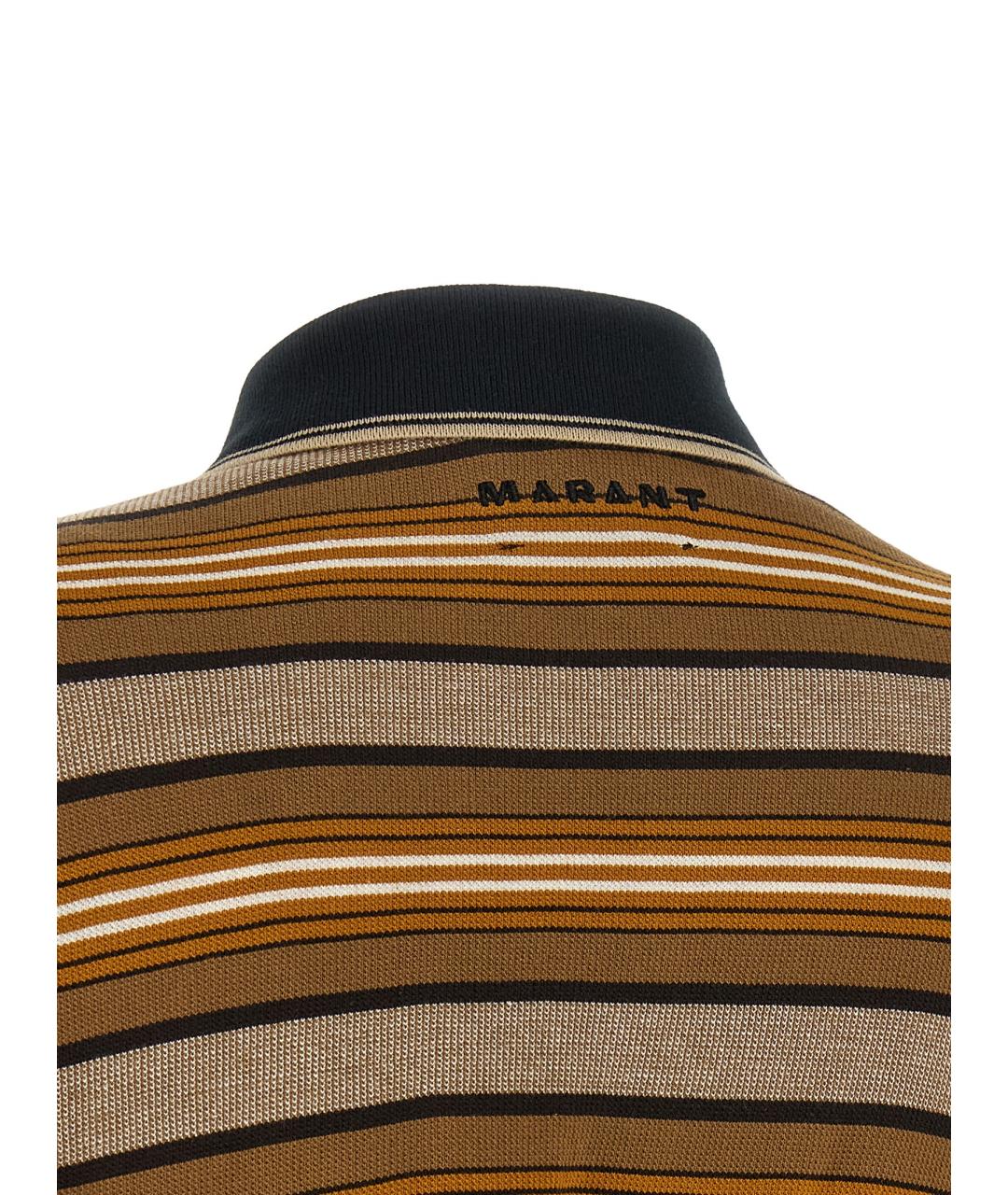 ISABEL MARANT ETOILE Бежевое хлопковое повседневное платье, фото 5