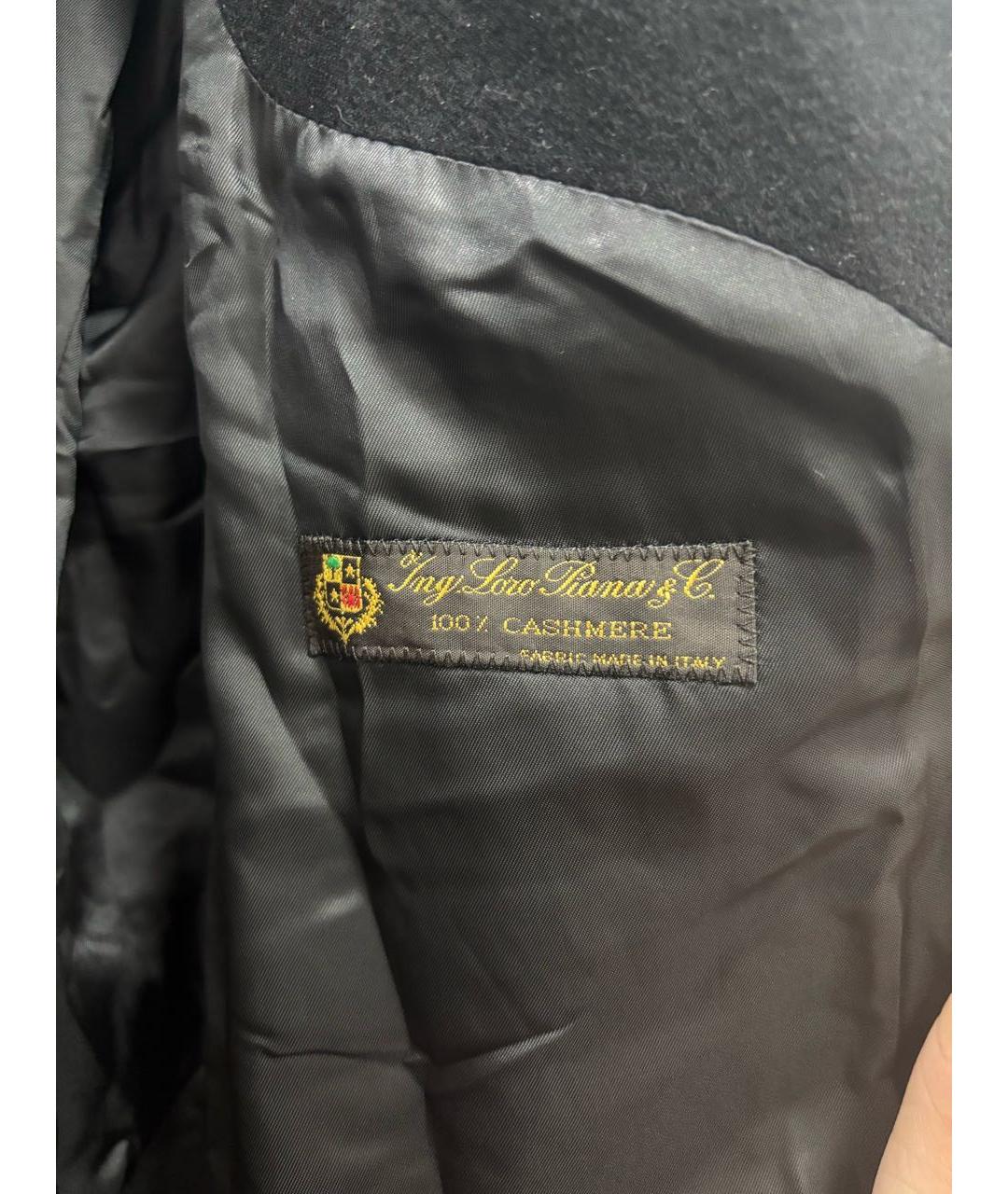 HUGO BOSS Черное кашемировое пальто, фото 3