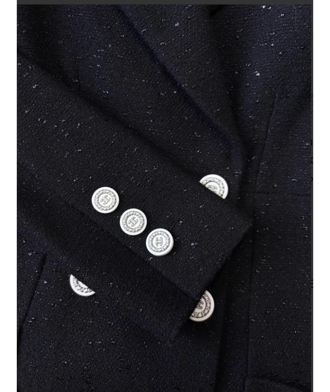 CHANEL Мульти шерстяной жакет/пиджак, фото 3