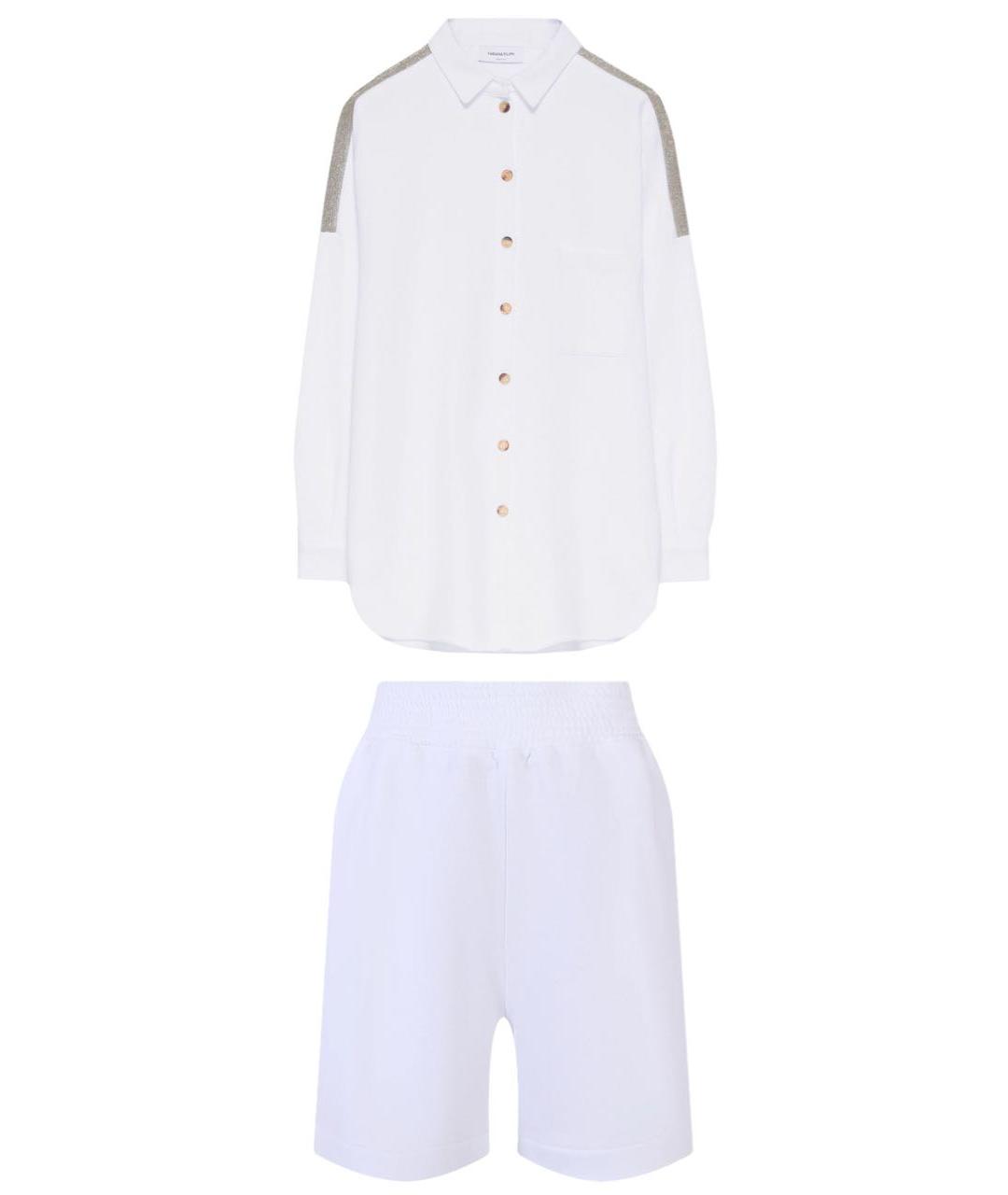 FABIANA FILIPPI Белый костюм с брюками, фото 5