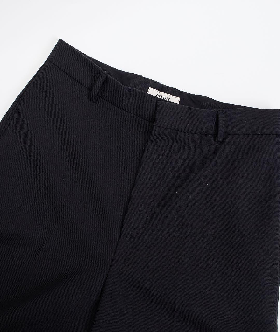 CELINE Черная полиэстеровая юбка макси, фото 3