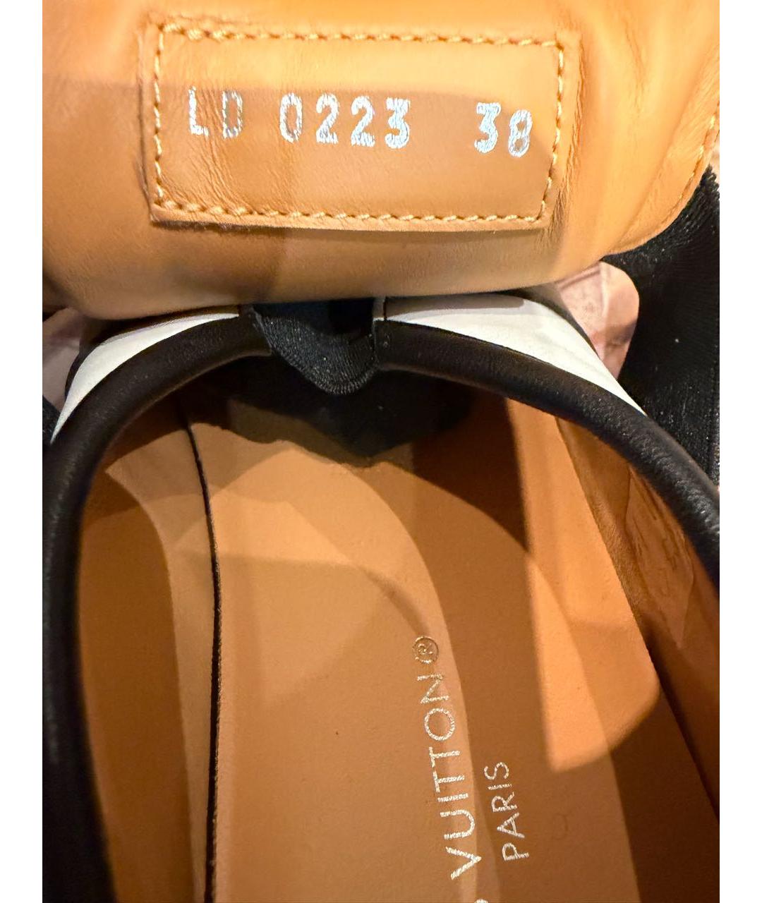 LOUIS VUITTON Коричневые кеды, фото 8