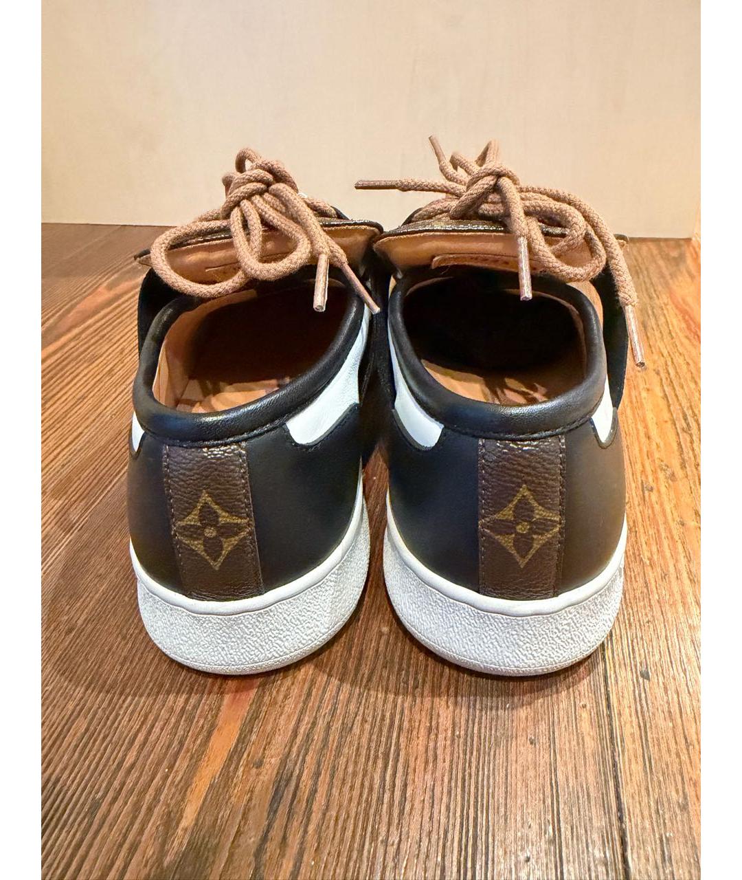 LOUIS VUITTON Коричневые кеды, фото 7