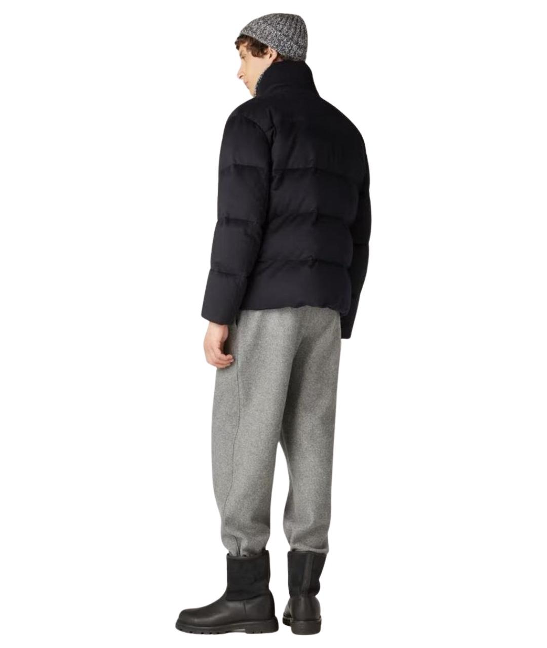 LORO PIANA Синий кашемировый пуховик, фото 5