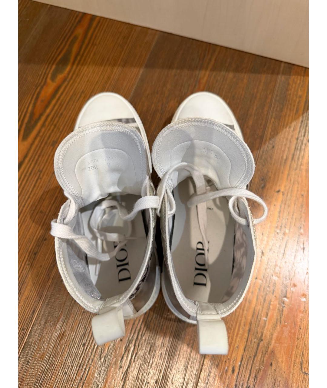 CHRISTIAN DIOR Серые кеды, фото 3