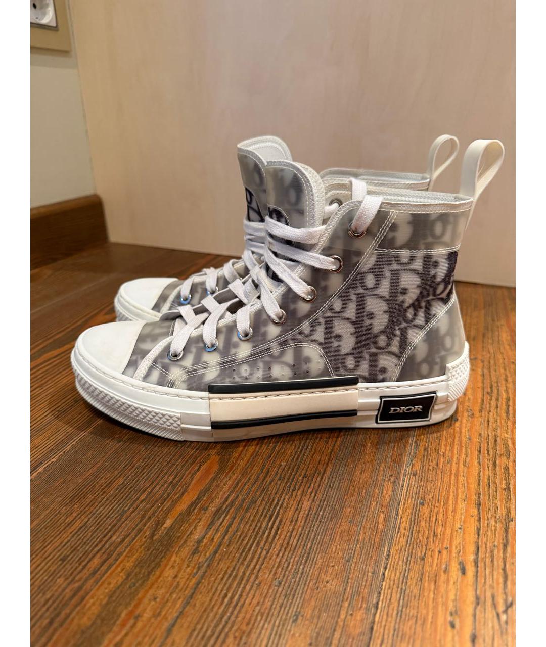 CHRISTIAN DIOR Серые кеды, фото 8