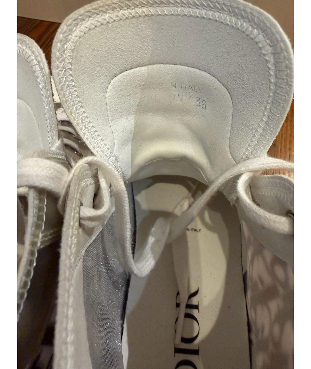 CHRISTIAN DIOR Серые кеды, фото 5