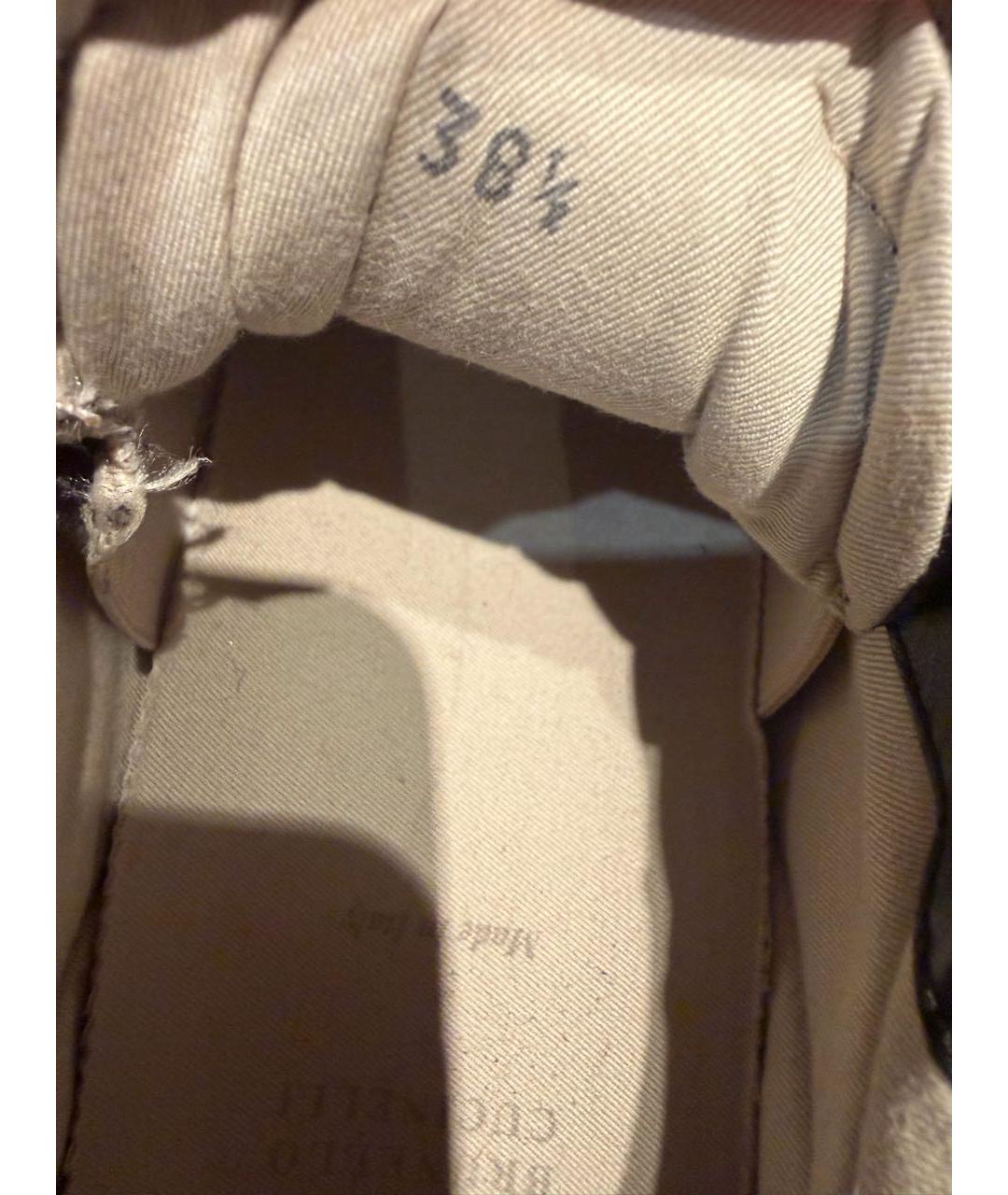 BRUNELLO CUCINELLI Черные кроссовки, фото 6