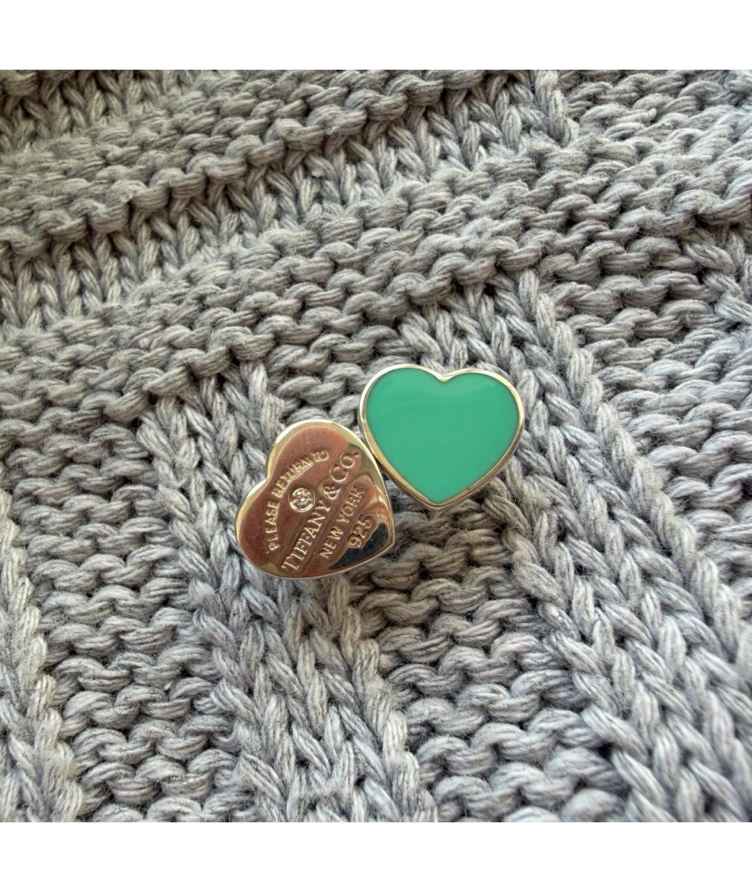 TIFFANY&CO Серебряные серебряные серьги, фото 4