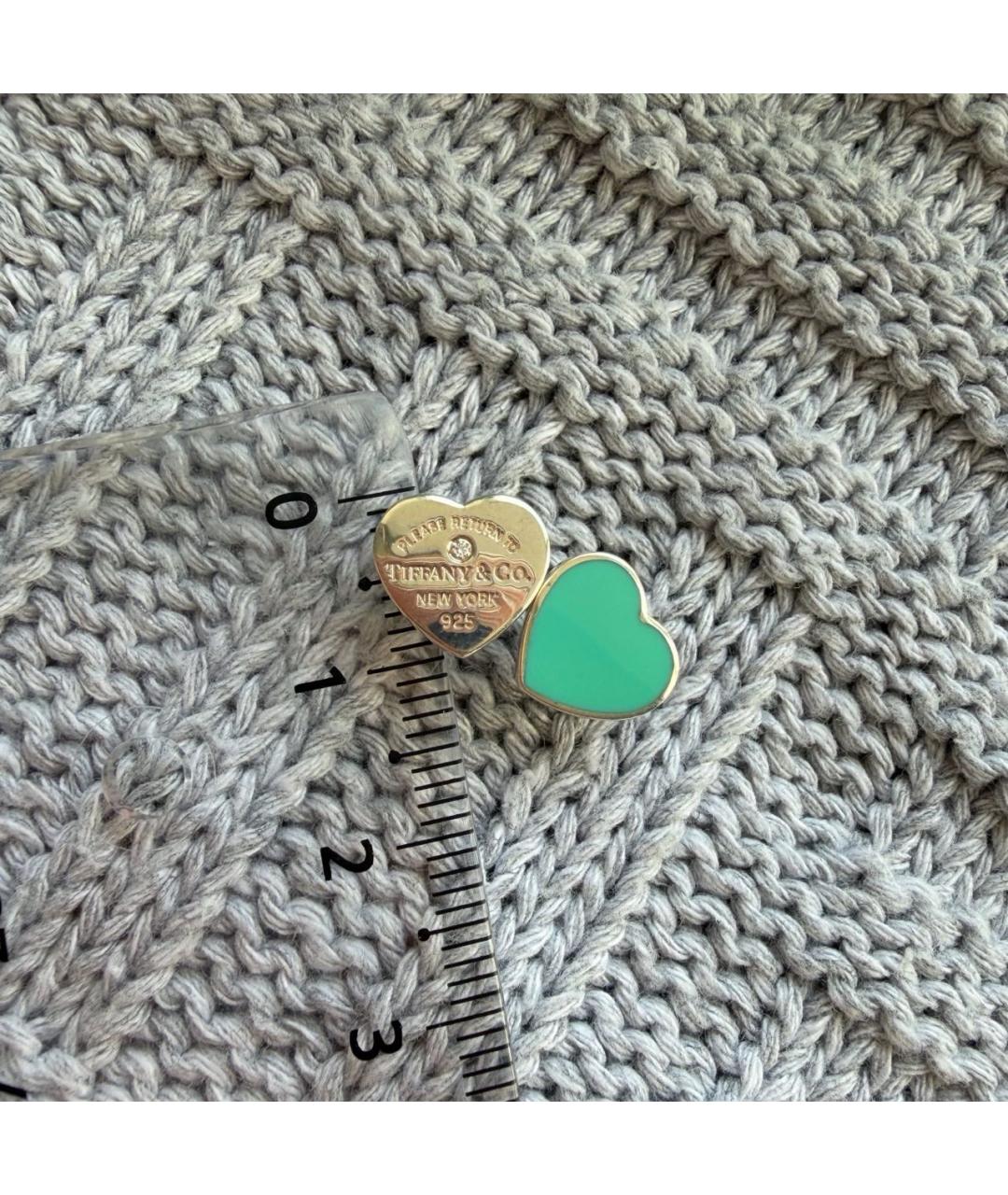 TIFFANY&CO Серебряные серебряные серьги, фото 7