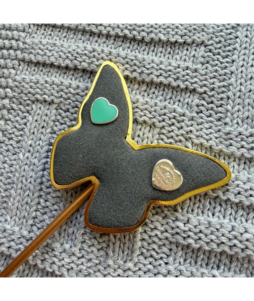 TIFFANY&CO Серебряные серебряные серьги, фото 8