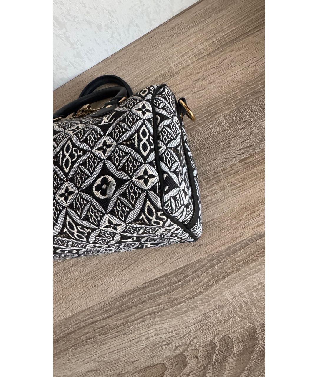 LOUIS VUITTON Синяя сумка с короткими ручками, фото 5