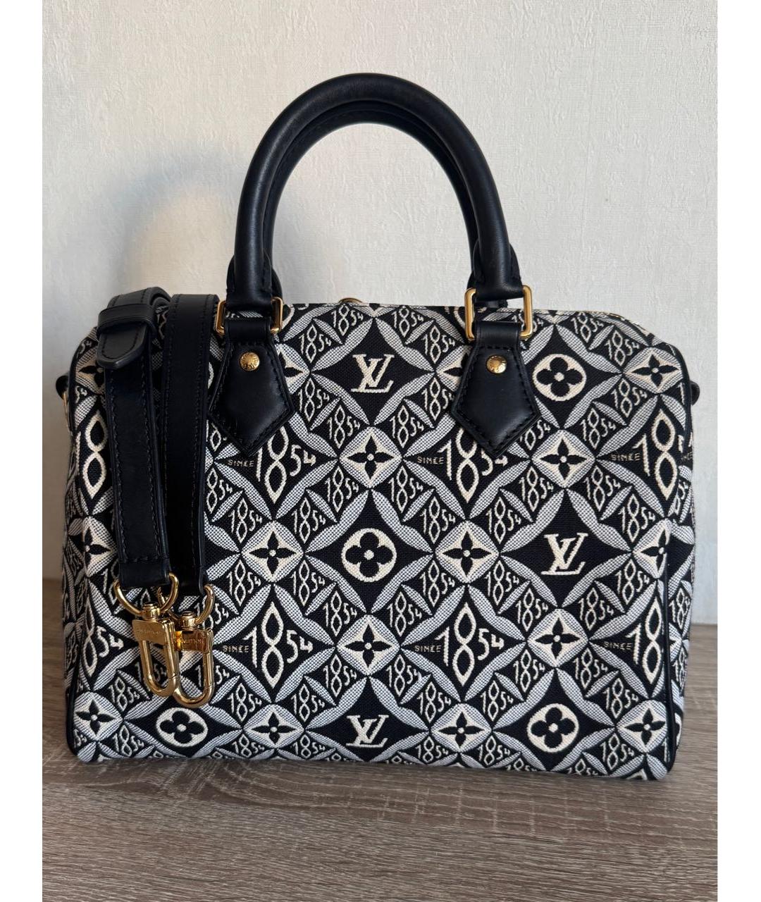 LOUIS VUITTON Синяя сумка с короткими ручками, фото 9