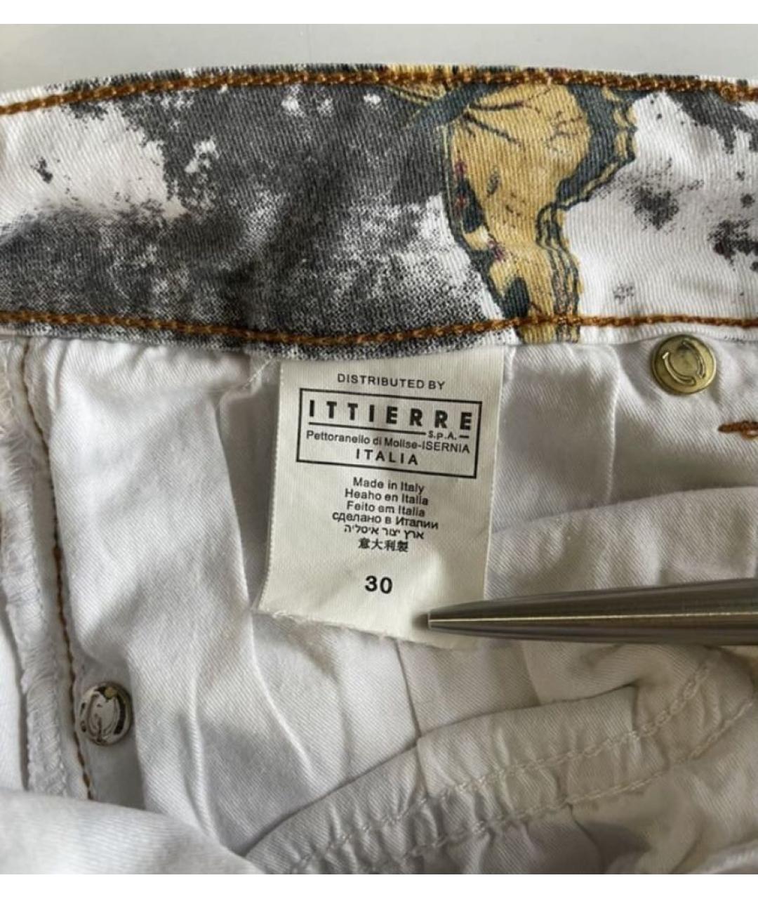 JUST CAVALLI Мульти хлопковые джинсы слим, фото 7