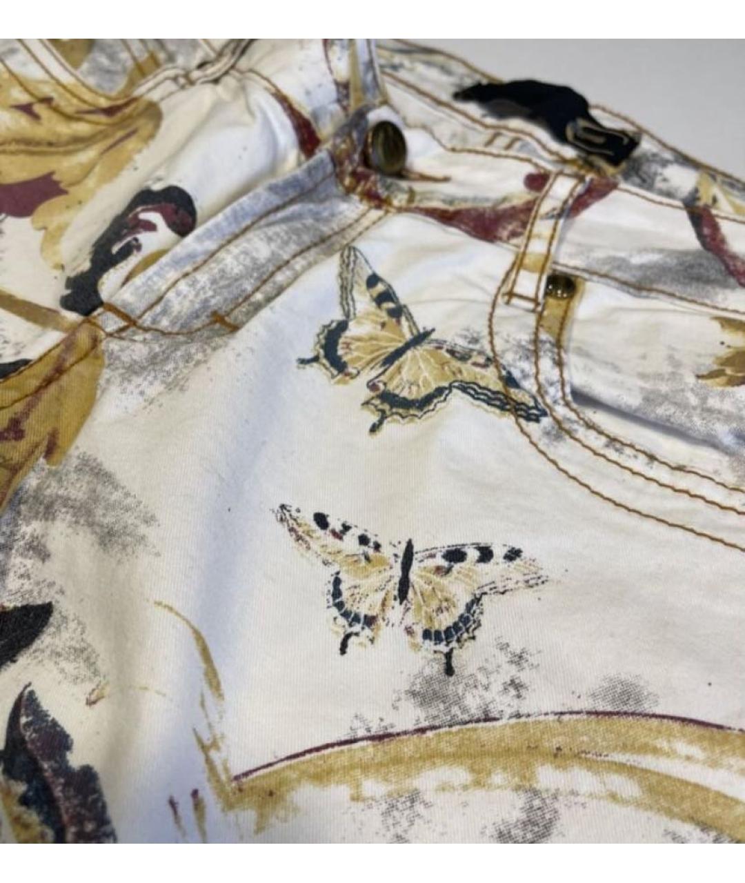 JUST CAVALLI Мульти хлопковые джинсы слим, фото 5