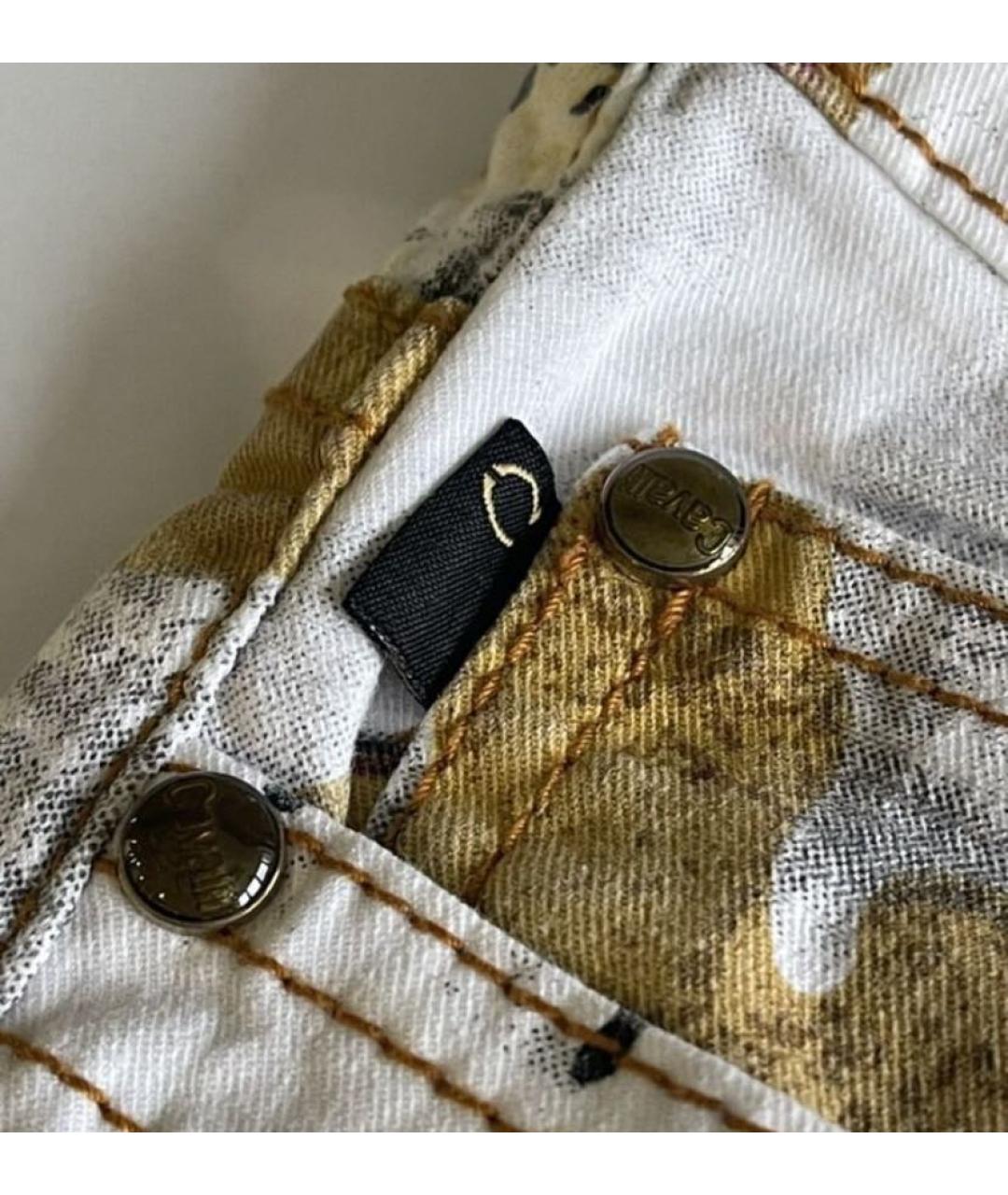 JUST CAVALLI Мульти хлопковые джинсы слим, фото 8