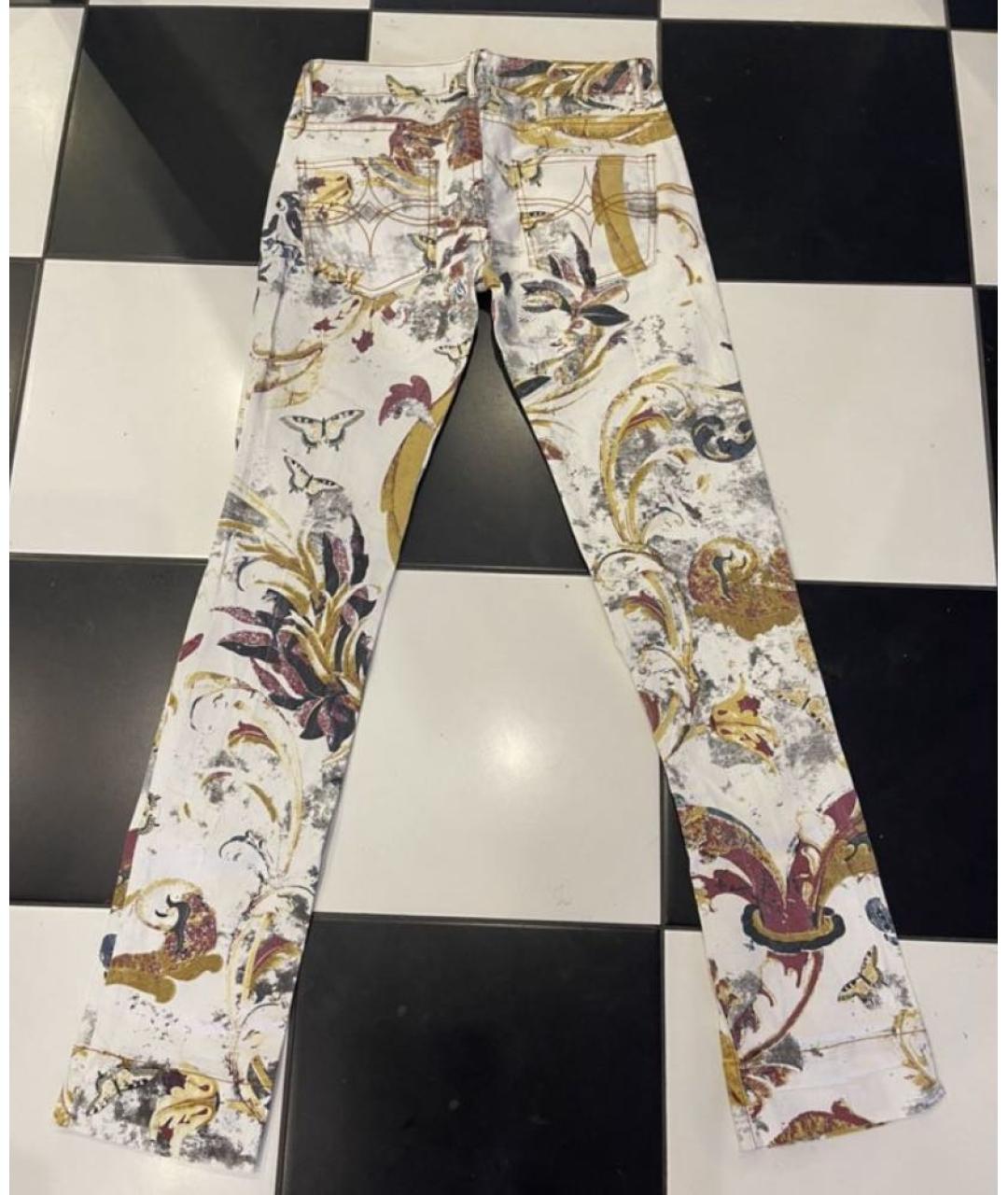 JUST CAVALLI Мульти хлопковые джинсы слим, фото 2