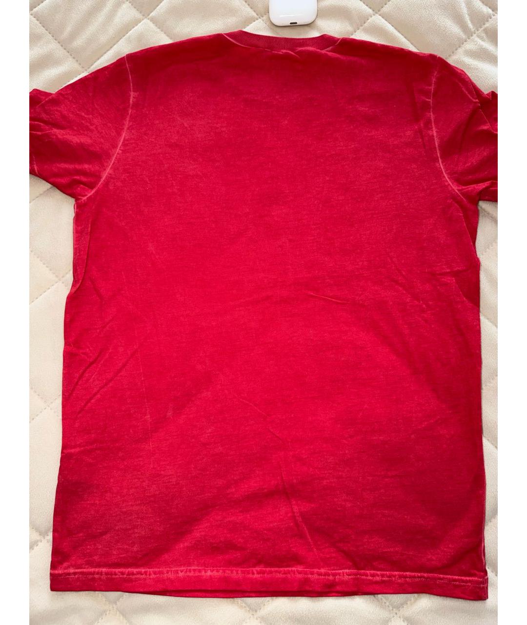 NO. 21 Красный хлопковый детская футболка / топ, фото 2