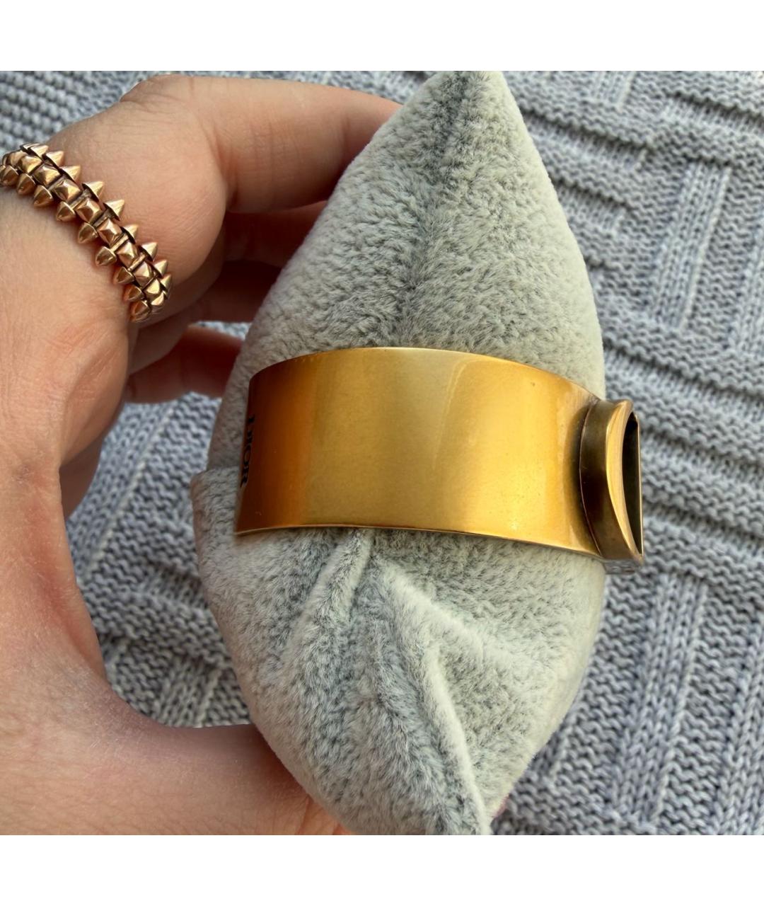CHRISTIAN DIOR Золотой браслет, фото 6