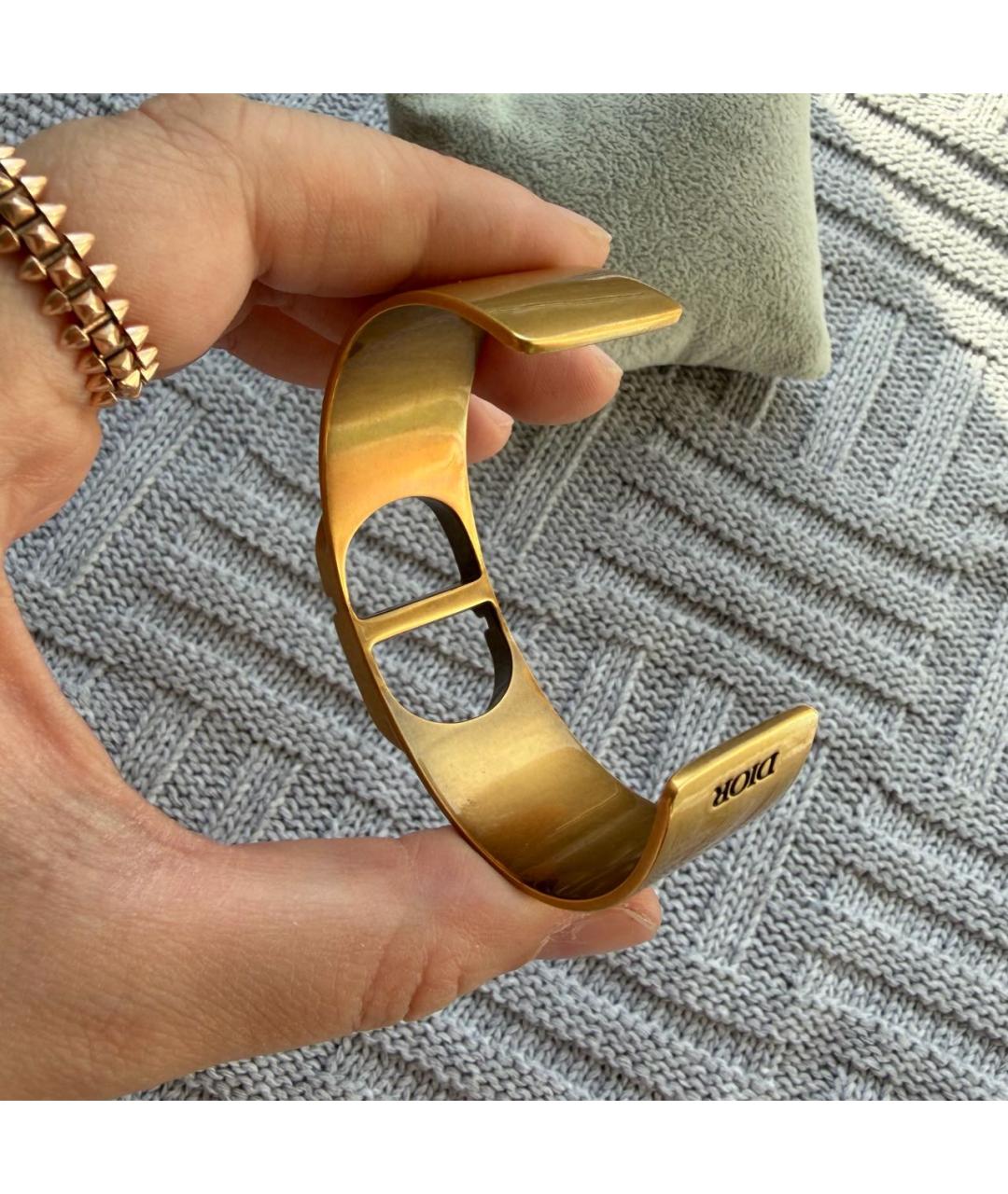 CHRISTIAN DIOR Золотой браслет, фото 8